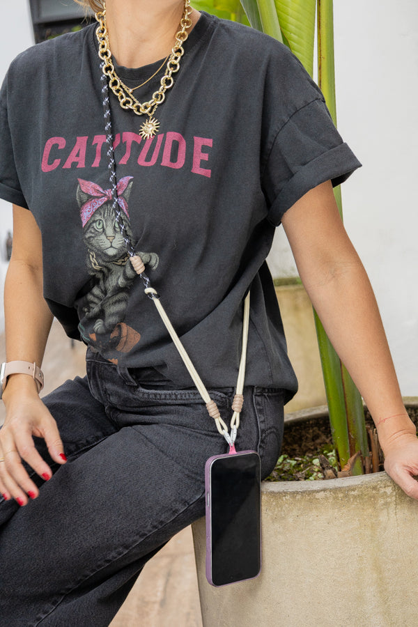 Strap Celular Negro B