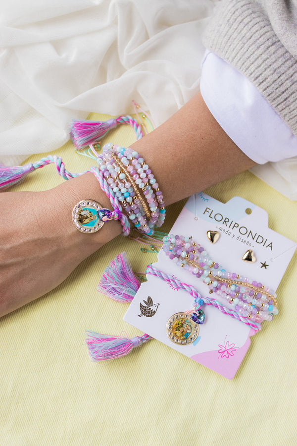 Pulsera Escapulario Murano M10
