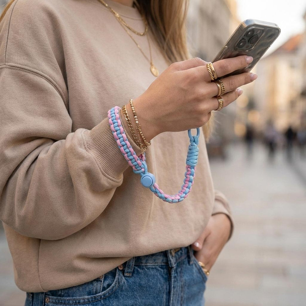 Strap Azul Rosa