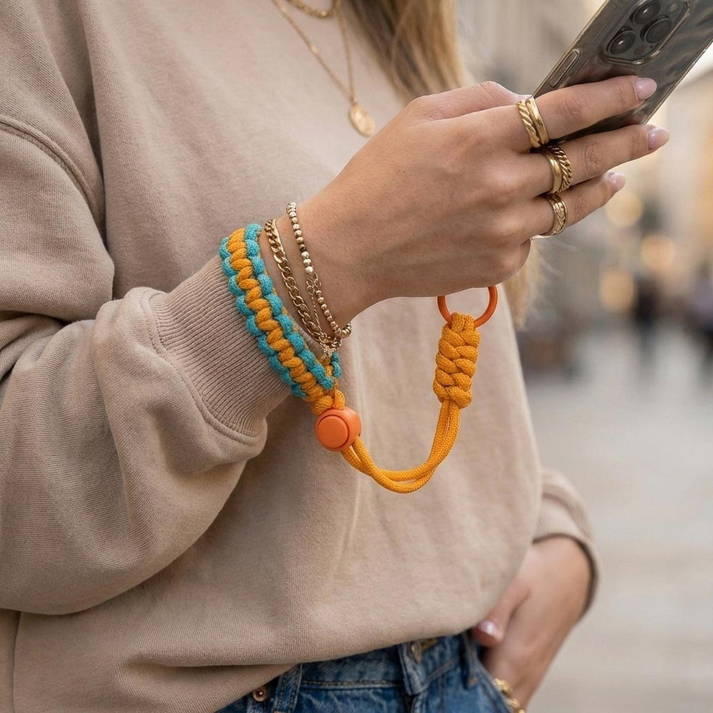 Strap Naranja Turquesa