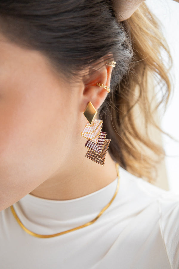 Aretes Miyuki Esplendida
