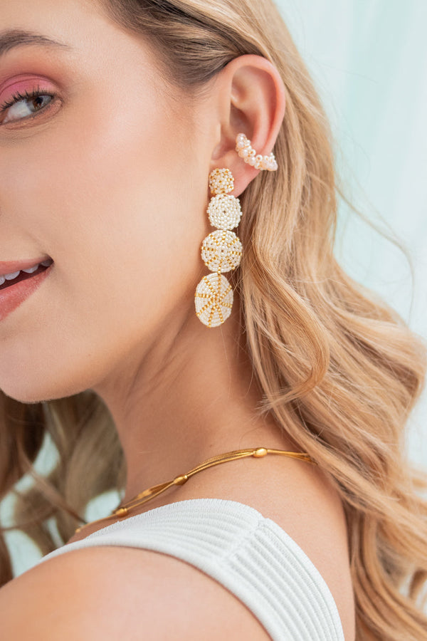 Aretes Party White