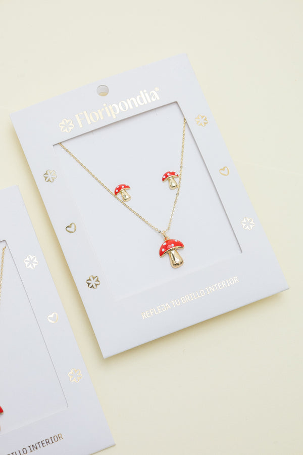 Cadena Mushrooms Red