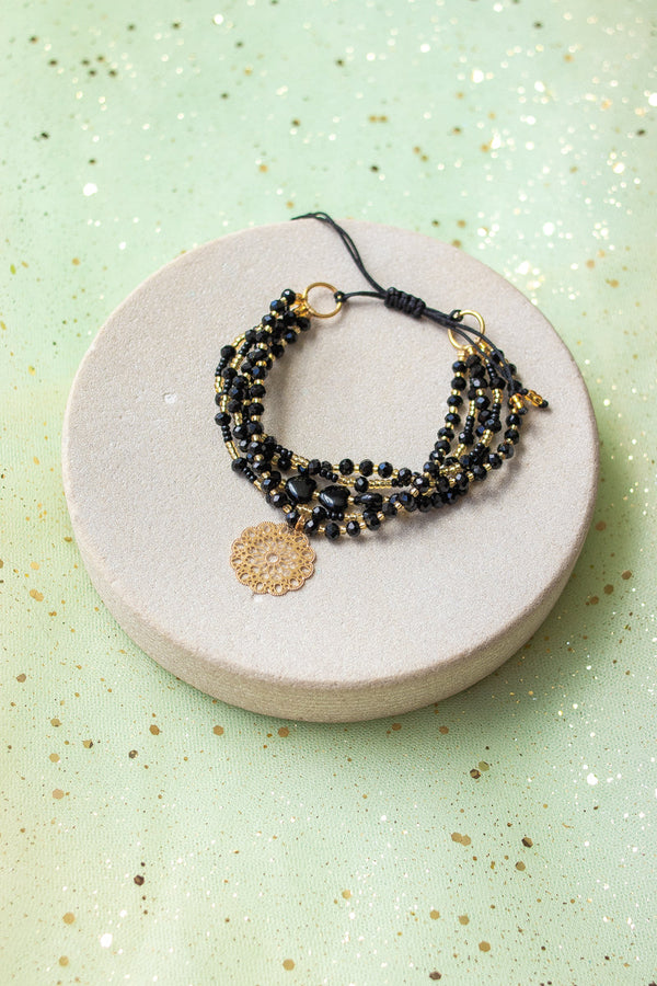 Pulsera Mandala Black