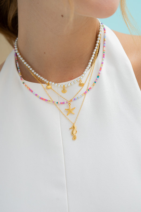 Setcollar Tropical Pastel
